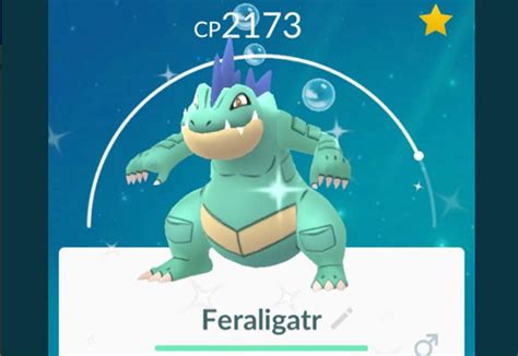 shiny feraligatr pokemon go.